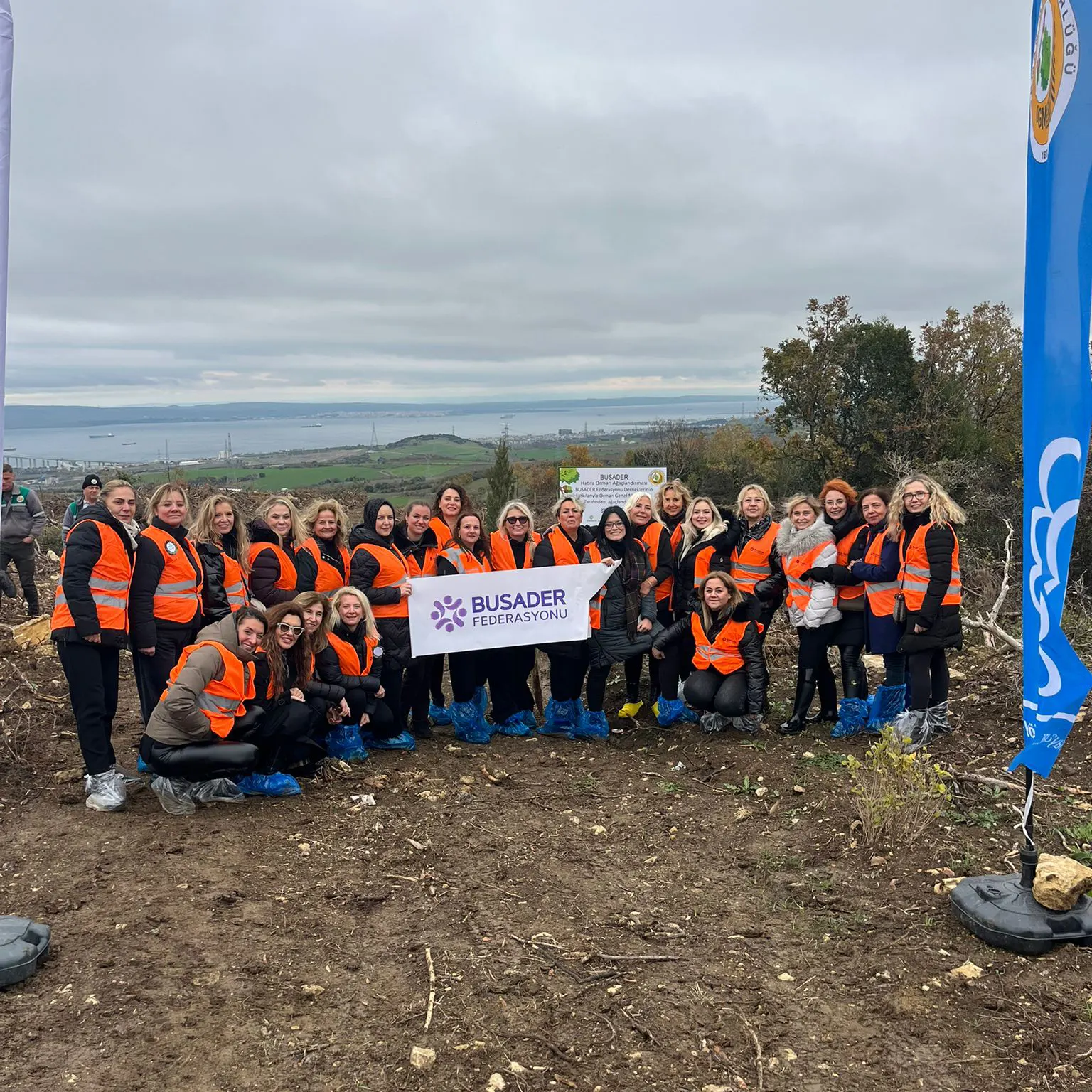 BUSADER FEDERASYONU ÇANAKKALE ORMANI FİDAN DİKİM TÖRENİ